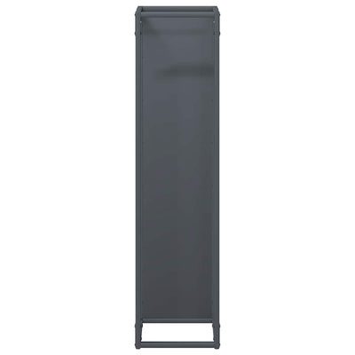 Polttopuut antrasiitti 25x25x100 cm Kylmävalssattu teräs