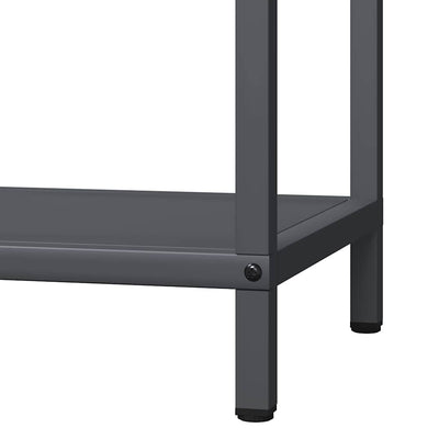 Polttopuut antrasiitti 40x25x60 cm Kylmävalssattu teräs