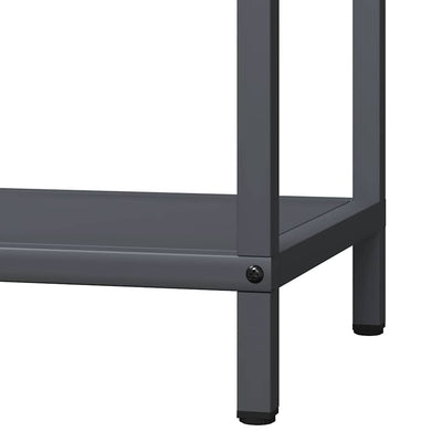 Polttopuut antrasiitti 40x25x90 cm kylmävalssattua terästä