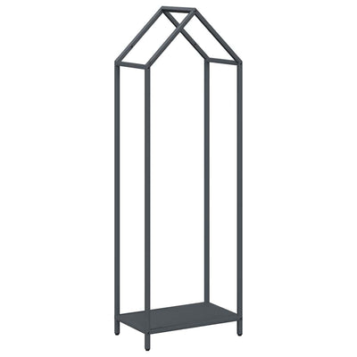 Polttopuut Antrasiitti 40x25x120 cm Kylmävalssattu teräs