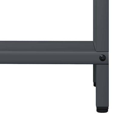 Polttopuut Antrasiitti 40x25x120 cm Kylmävalssattu teräs