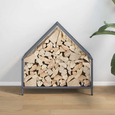 Polttopuut Antrasiitti 60x25x60 cm Kylmävalssattu teräs