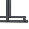 Polttopuut antrasiitti 50x25x60 cm Kylmävalssattu teräs