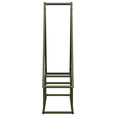 Polttopuuteline 80x25x90 cm kylmävalssattua terästä
