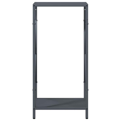 Polttopuut Antrasiitti 34x25x70 cm Kylmävalssattu teräs