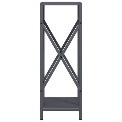 Polttopuut Antrasiitti 34x25x70 cm Kylmävalssattu teräs