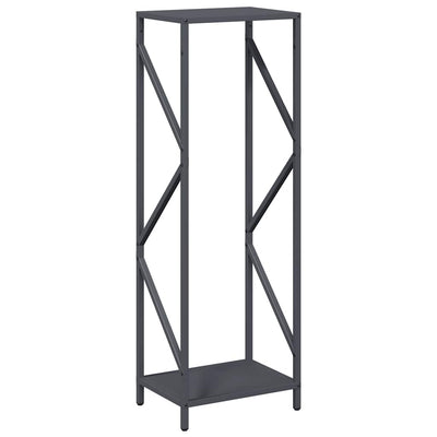 Polttopuut Antrasiitti 34x25x100 cm Kylmävalssattu teräs