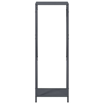 Polttopuut Antrasiitti 34x25x100 cm Kylmävalssattu teräs