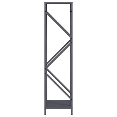 Polttopuut Antrasiitti 34x25x100 cm Kylmävalssattu teräs