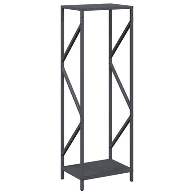 Polttopuut Antrasiitti 34x25x100 cm Kylmävalssattu teräs