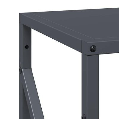 Polttopuut Antrasiitti 34x25x100 cm Kylmävalssattu teräs