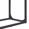Polttopuuteline musta 60x25x100 cm kylmävalssattua terästä