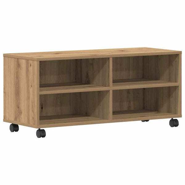 Ruskea TV-kaappi 90 x 35 x 40.5 cm Tekninen puu