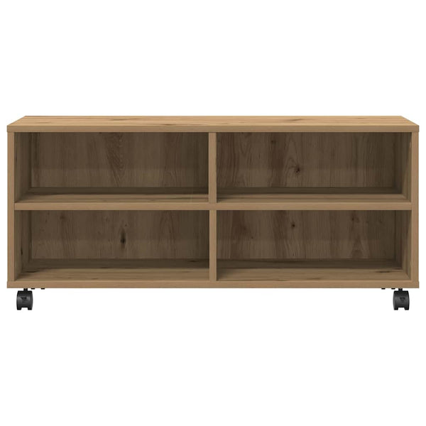 Ruskea TV-kaappi 90 x 35 x 40.5 cm Tekninen puu