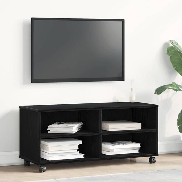 TV-kaappi Musta 90 x 35 x 40.5 cm Tekninen puu