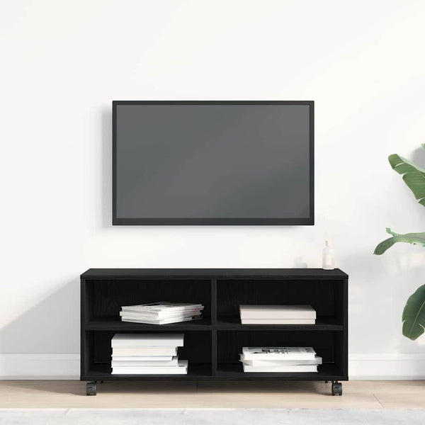 TV-kaappi Musta 90 x 35 x 40.5 cm Tekninen puu
