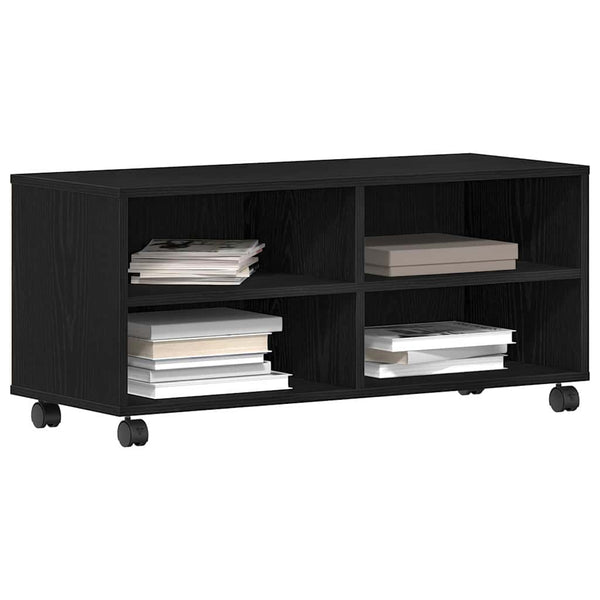 TV-kaappi Musta 90 x 35 x 40.5 cm Tekninen puu