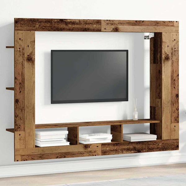 TV-kaappi Vanha puu 152 x 22 x 113 cm Tekninen puu
