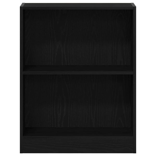 Kirjahylly 60 x 24 x 76 cm Tekninen puu Musta tammi.