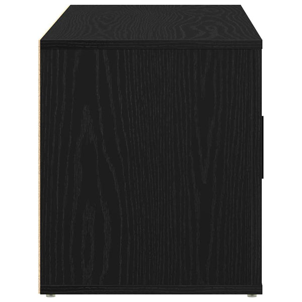 TV-kaappi Musta tammi 100 x 35 x 40 cm Tekninen puu