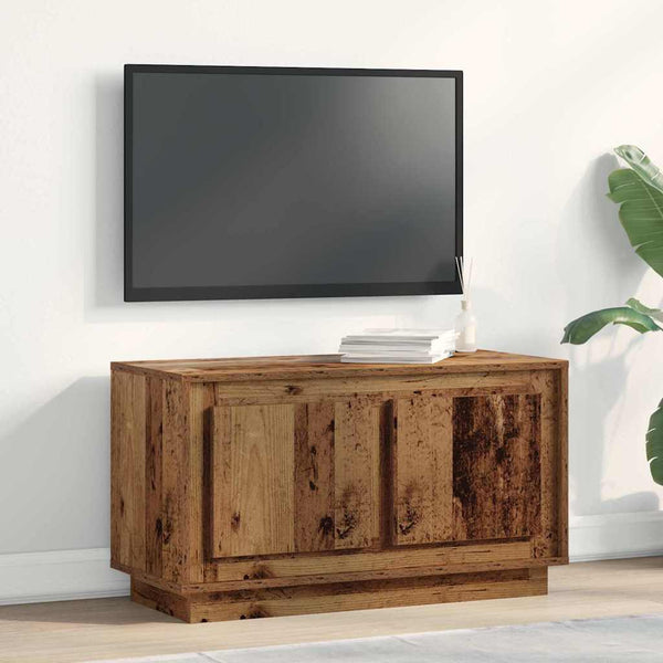 TV-kaappi Vanha puu 80 x 35 x 45 cm Tekninen puu