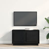 TV-kaappi Musta tammi 80 x 35 x 45 cm Tekninen puu
