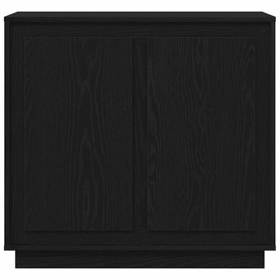 Moderni buffet-sivupöytä Musta tammi 80 x 34 x 75 cm