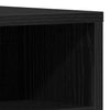 TV-kaappi Tekninen puu 150 x 30 x 44,5 cm Musta tammi