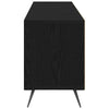 TV-kaappi Tekninen puu 150 x 30 x 44,5 cm Musta tammi