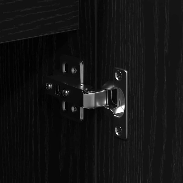 101.5 x 35 x 70 cm Sivupöytä Musta tammi Tekninen puu