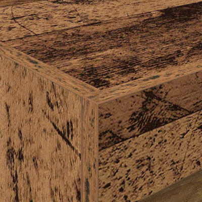 Yöpöytä Gheorghian 50x40x45cm (2 pcs vanha puu puinen)