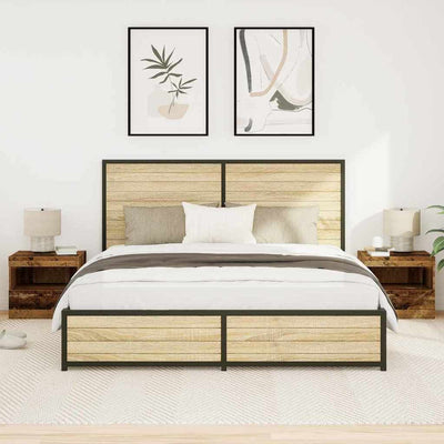 Yöpöytä Gheorghian 50x40x45cm (2 pcs vanha puu puinen)