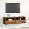 TV-seinäkaappi Vanha puu 100 x 30 x 30 cm Tekninen puu