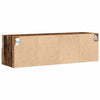 TV-seinäkaappi 2 pcs Vanha Puu 100 x 30 x 30 cm Tekninen puu