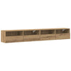TV-seinäkaappi 2 pcs artesaani tammi 100 x 30 x 30 cm