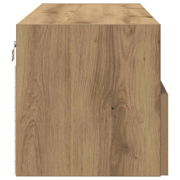 TV-seinäkaappi 2 pcs artesaani tammi 100 x 30 x 30 cm