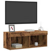 TV-tasosetti Vanha puu 80 x 30 x 30 cm Tekninen puu