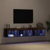 TV-tasosetti 2 pcs Vanha puu 80 x 30 x 30 cm Tekninen puu