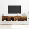 TV-tasosetti 2 pcs Vanha puu 80 x 30 x 30 cm Tekninen puu
