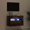 TV-seinäkaappi Vanha puu 60 x 30 x 40 cm Tekninen puu