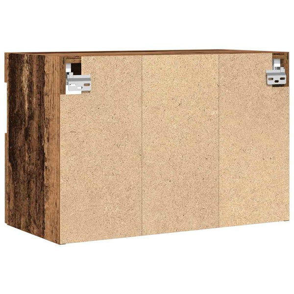 TV-seinäkaappi Vanha puu 60 x 30 x 40 cm Tekninen puu