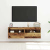 TV-seinäkaappi 2 pcs Vanha puu 60 x 30 x 40 cm Tekninen puu