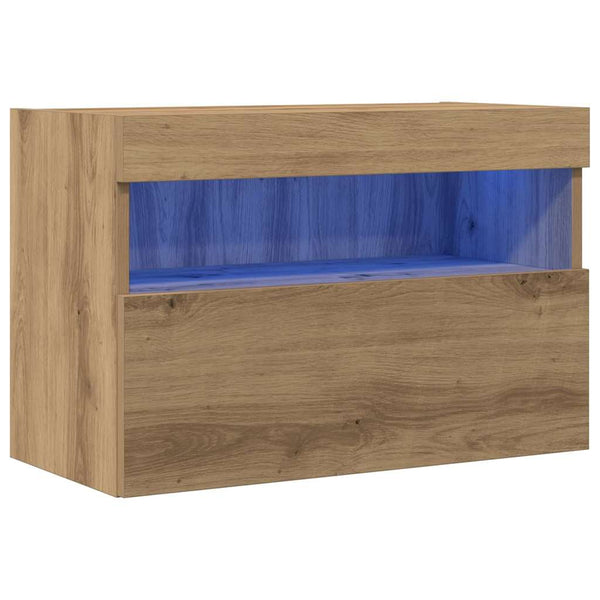 TV-seinäkaappi artesaani tammi 60 x 30 x 40 cm Tekninen puu