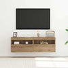 TV-seinäkaappi 2 pcs artesaani tammi 60 x 30 x 40 cm