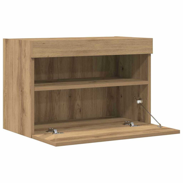 TV-seinäkaappi 2 pcs artesaani tammi 60 x 30 x 40 cm