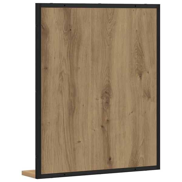 Peili artesaani tammi 50 x 12 x 60 cm Lasi ja suunniteltu puu