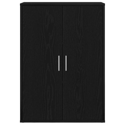 Sivupöytä Musta tammi 60 x 31 x 84 cm Tekninen puu