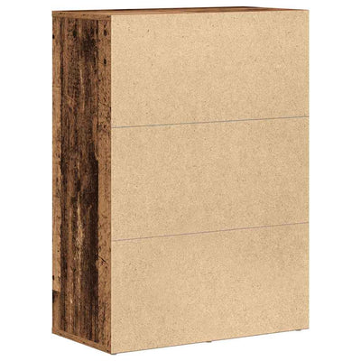 Sivupöytä Vanha puu 60 x 31 x 84 cm Tekninen puu