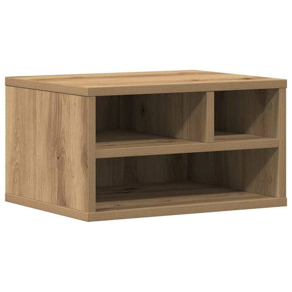 Tulostinpidike Artisan tammi 40 x 32 x 22,5 cm Tekninen puu