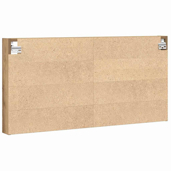 Näyttökaappi Seinäkiinnitettävä Artisan tammi 100 x 8,5 x 50 cm